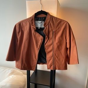 Rachel Roy Leather Jacket Size S
